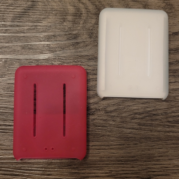 iPod nano silicon case Pink/White - Picture 2 of 2